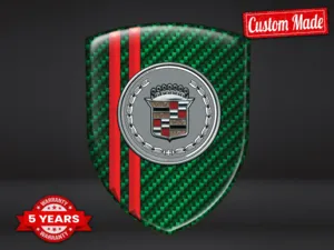 Cadillac Adesivi Bombati Stile Racing Custom Look Cupola